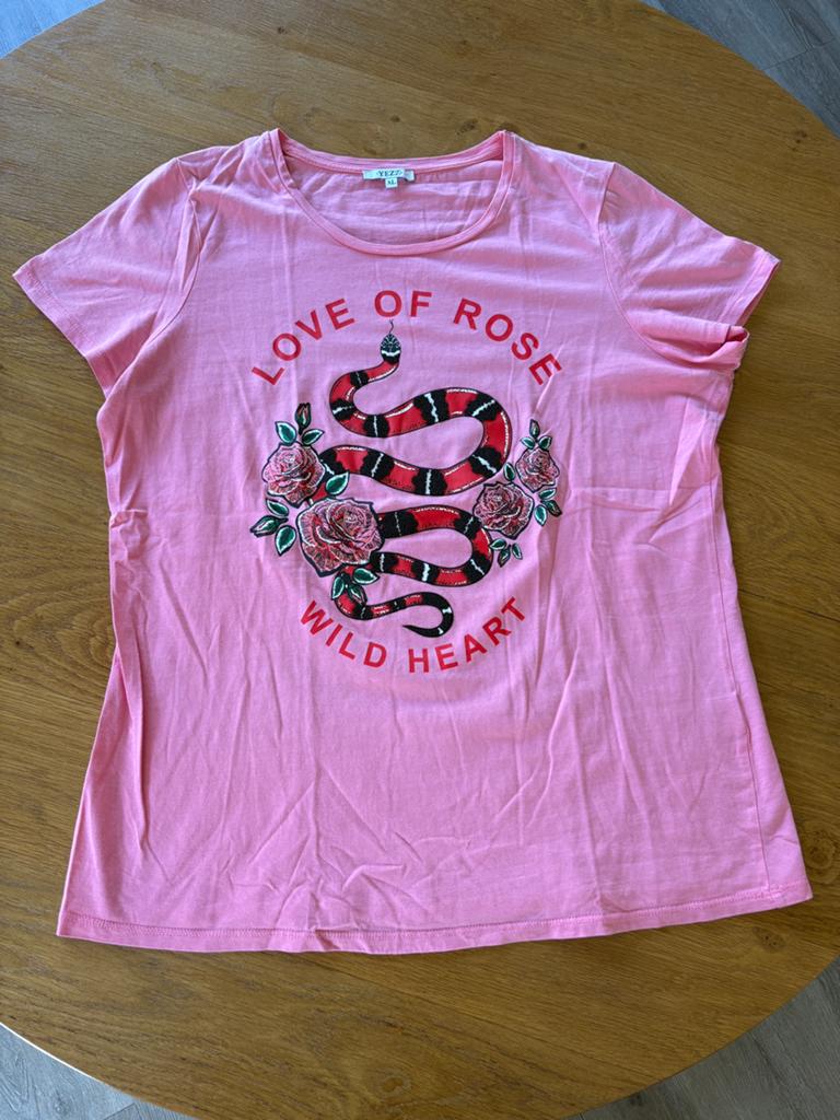 Te koop yezz shirt maat XL, Kleding | Dames, Maat 46/48 (XL) of groter, Ophalen of Verzenden, Zo goed als nieuw, Korte mouw