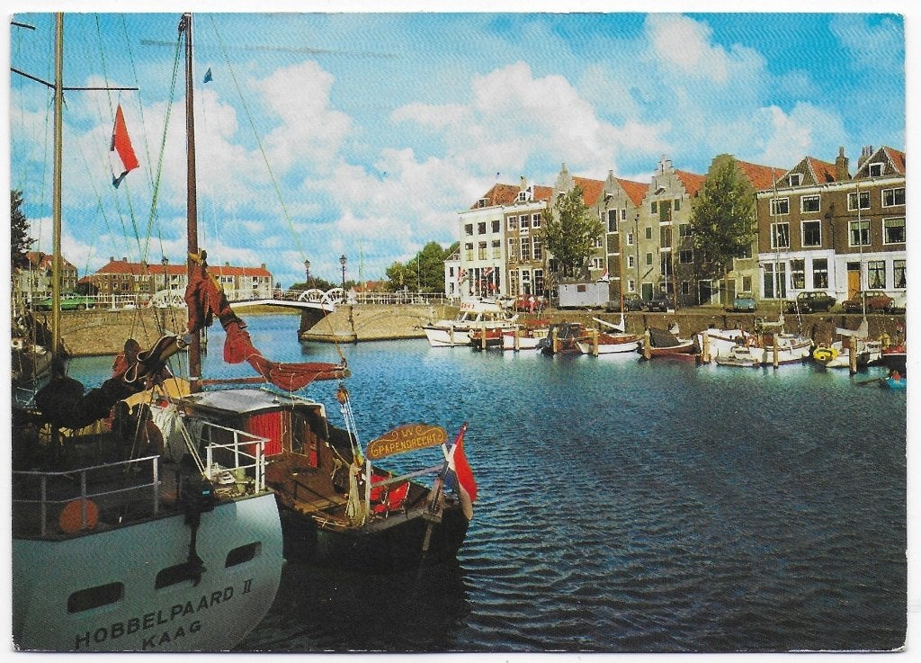 Middelburg Jachthaven gelopen Ansichtkaart (B2415), Verzamelen, Ansichtkaarten | Nederland, Ophalen of Verzenden, 1980 tot heden