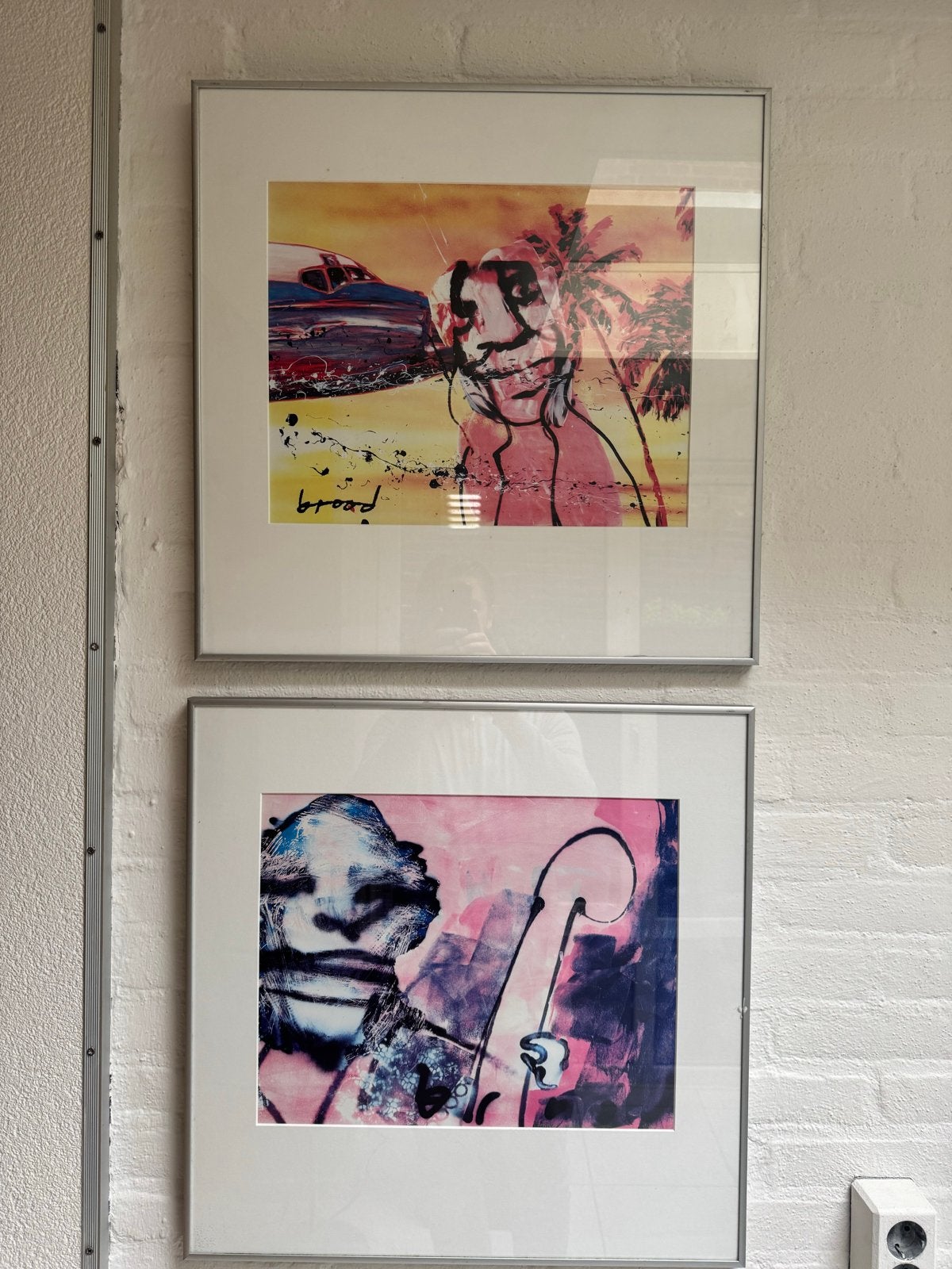 Herman Brood gesigneerde zeefdrukken (2 stuks), Figuren, Papier/karton, Zeefdruk, Ophalen of Verzenden