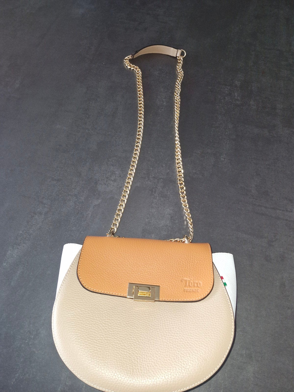 nieuwe Italiaanse tas van leer, Sieraden, Tassen en Uiterlijk, Ophalen, Nieuw, Handtas