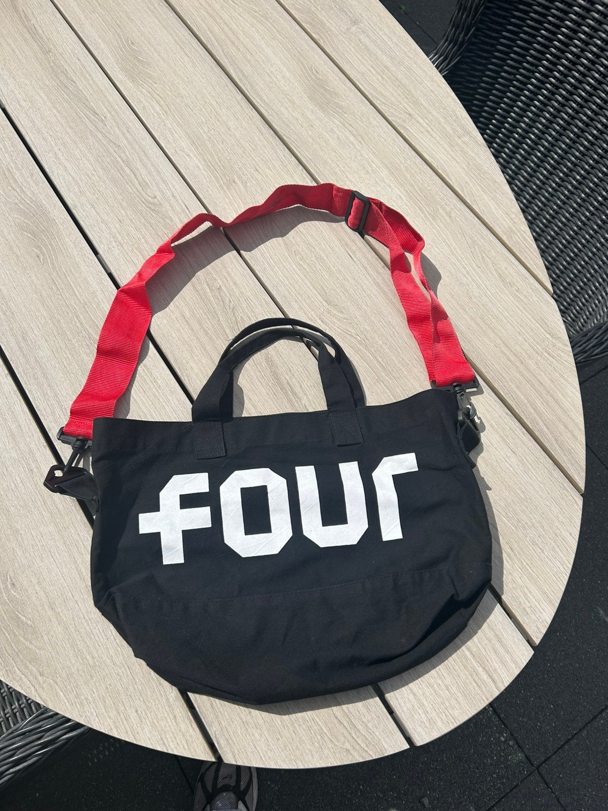 Four Amsterdam tas, Ophalen of Verzenden, Zo goed als nieuw, Zwart, Overige merken