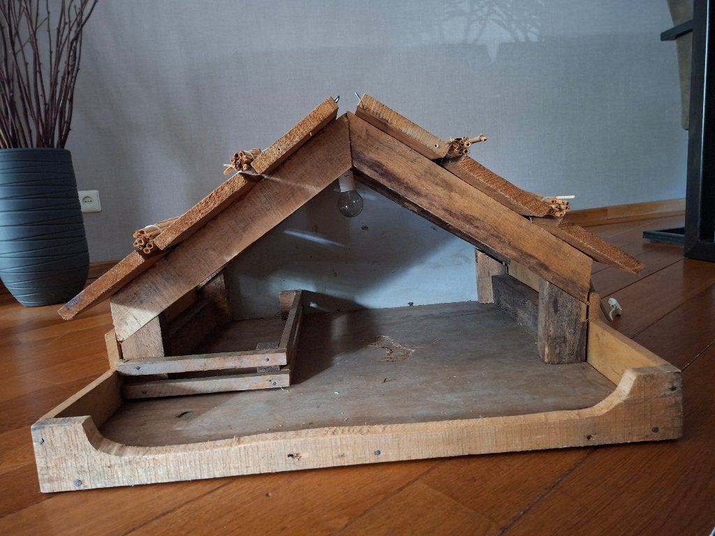 Te koop: kerststal met verlichting, Ophalen