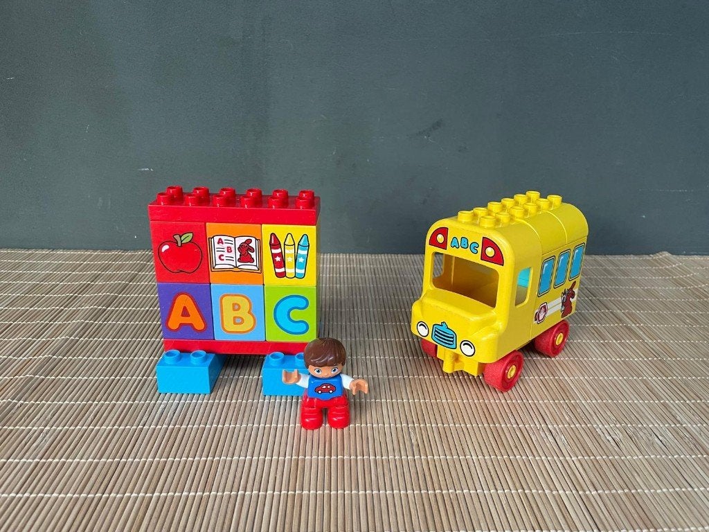 Duplo 10603 - Mijn eerste bus, Gebruikt, Overige thema's, Ophalen of Verzenden, Compleet