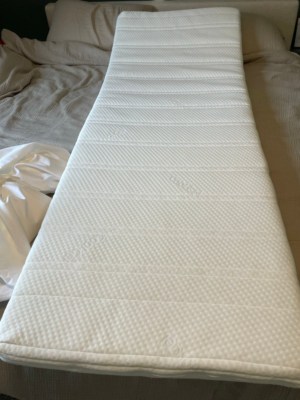 Ikea topper 70x200 ongebruikt + hoeslaken, Huis en Inrichting, Slaapkamer | Matrassen en Bedbodems, Ophalen, Nieuw, Matras, 200 cm