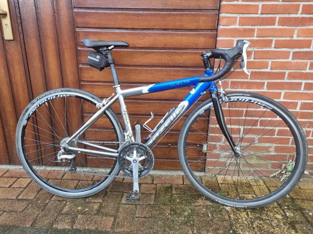 Dames racefiets Gazelle Vuelta, Fietsen en Brommers, Fietsen | Racefietsen, Ophalen, 28 inch, Gebruikt, Velgrem