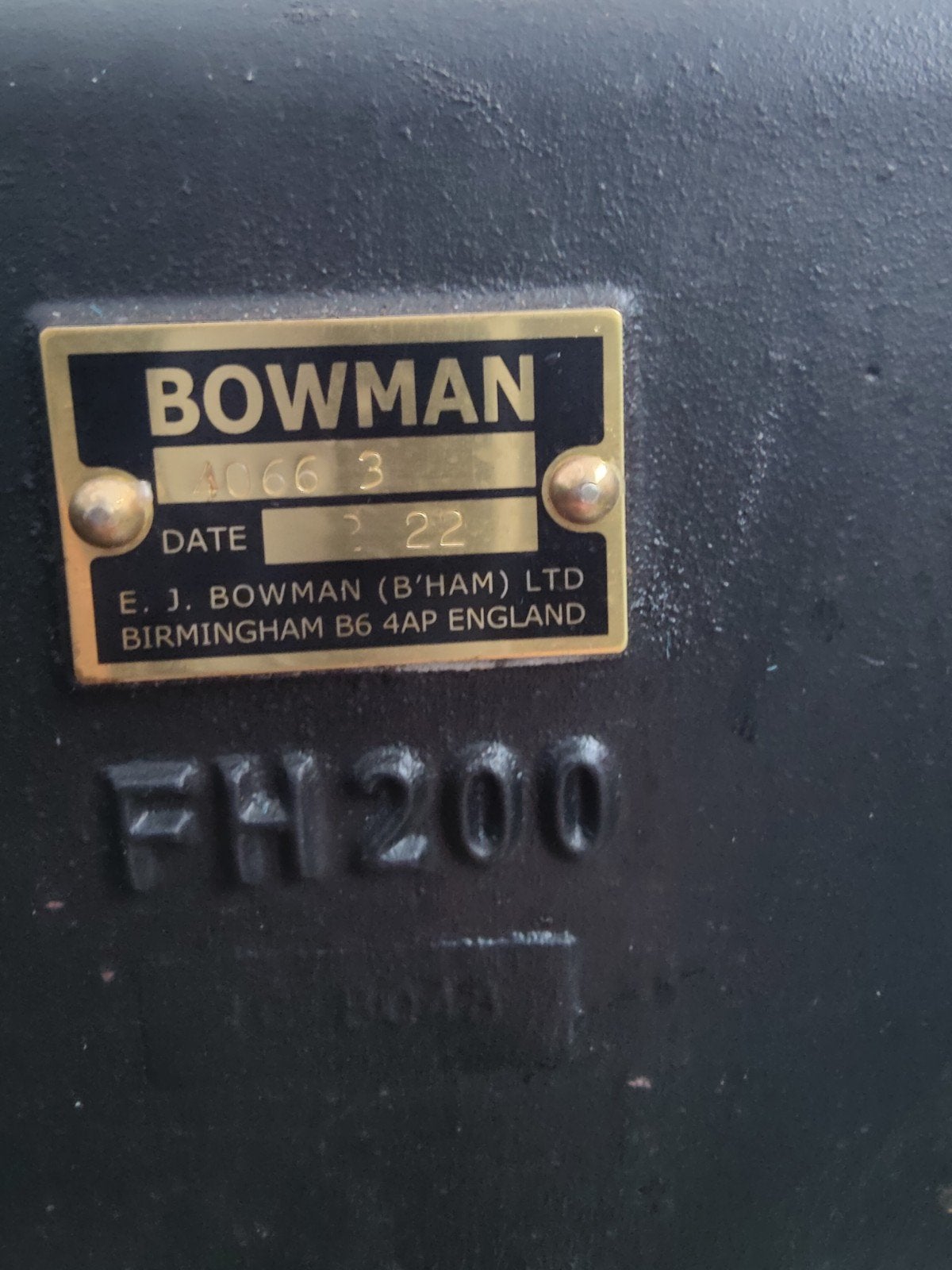 Bowman FH 200 Marine Warmtewisselaar - 125 PK Geschikt, Ophalen, Motor en Techniek