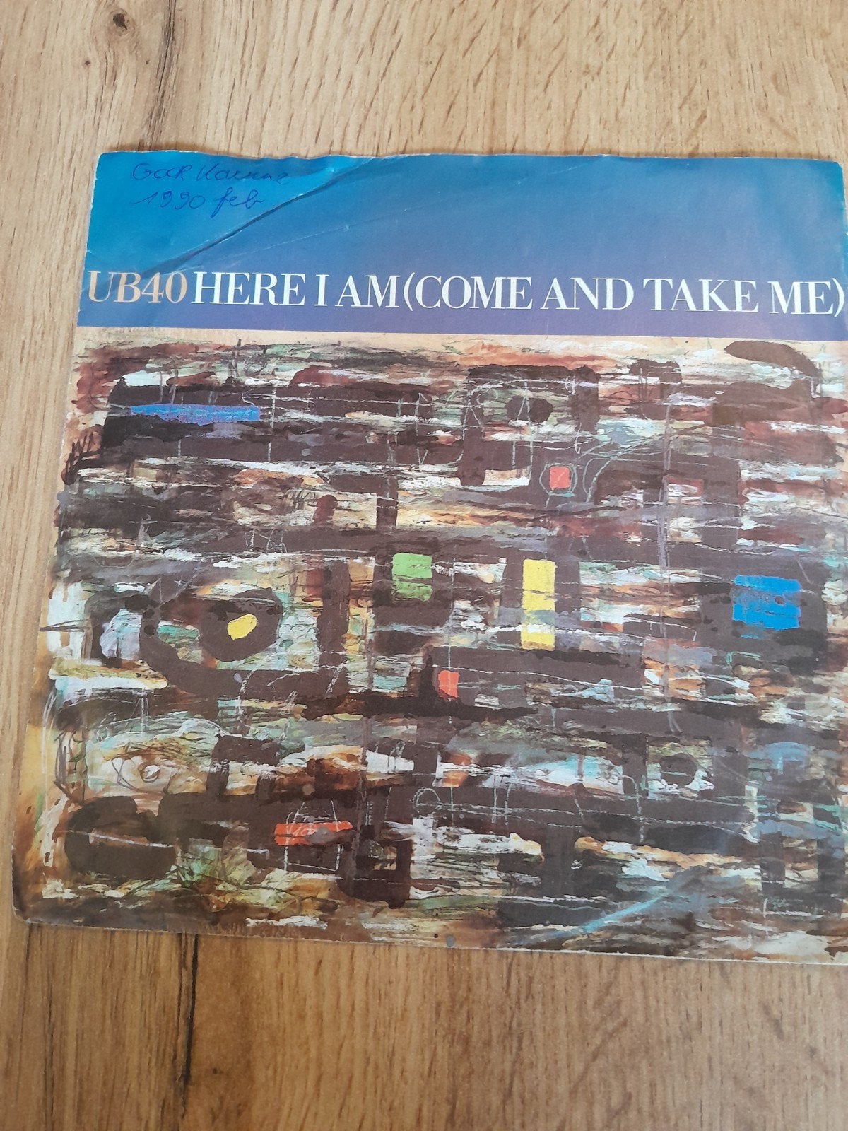 Ub 40 7 inch here i am, Ophalen of Verzenden, Zo goed als nieuw, Pop
