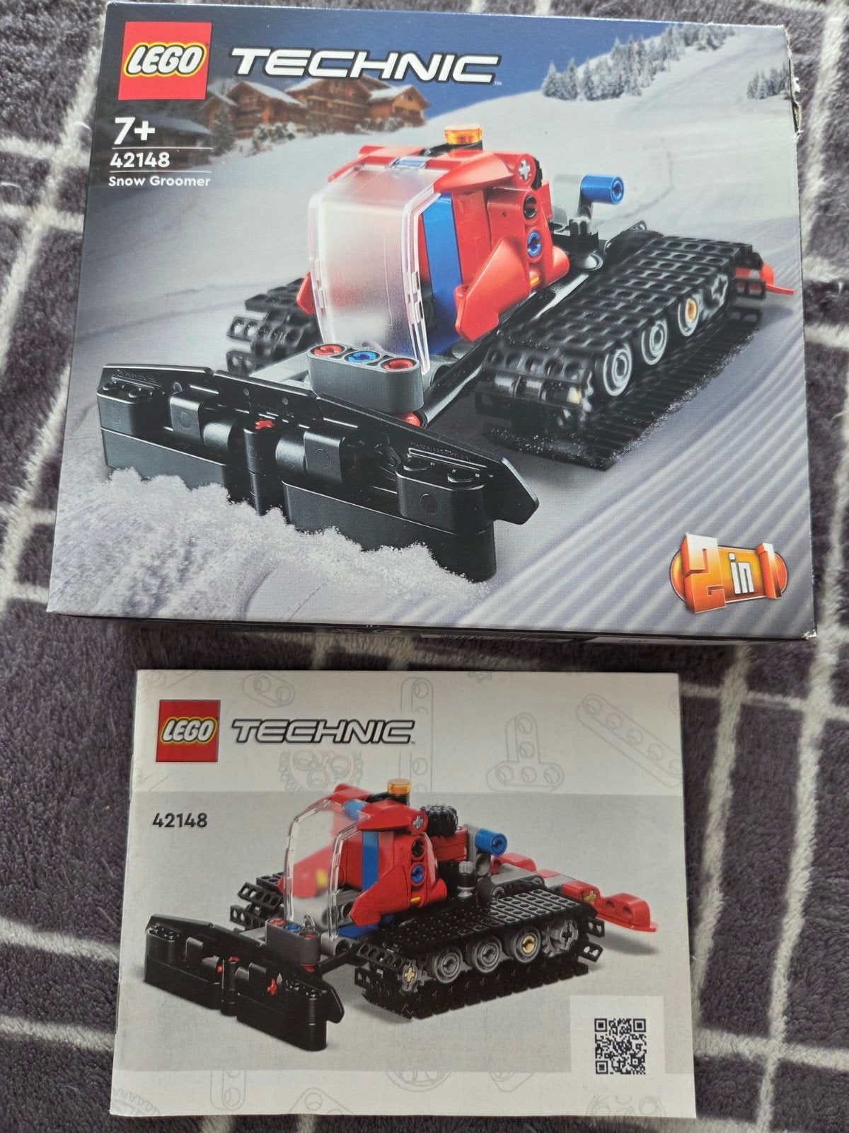 LEGO Technic 42148 Sneeuwruimer - Doos beschadigd, Ophalen of Verzenden, Zo goed als nieuw, Overige merken