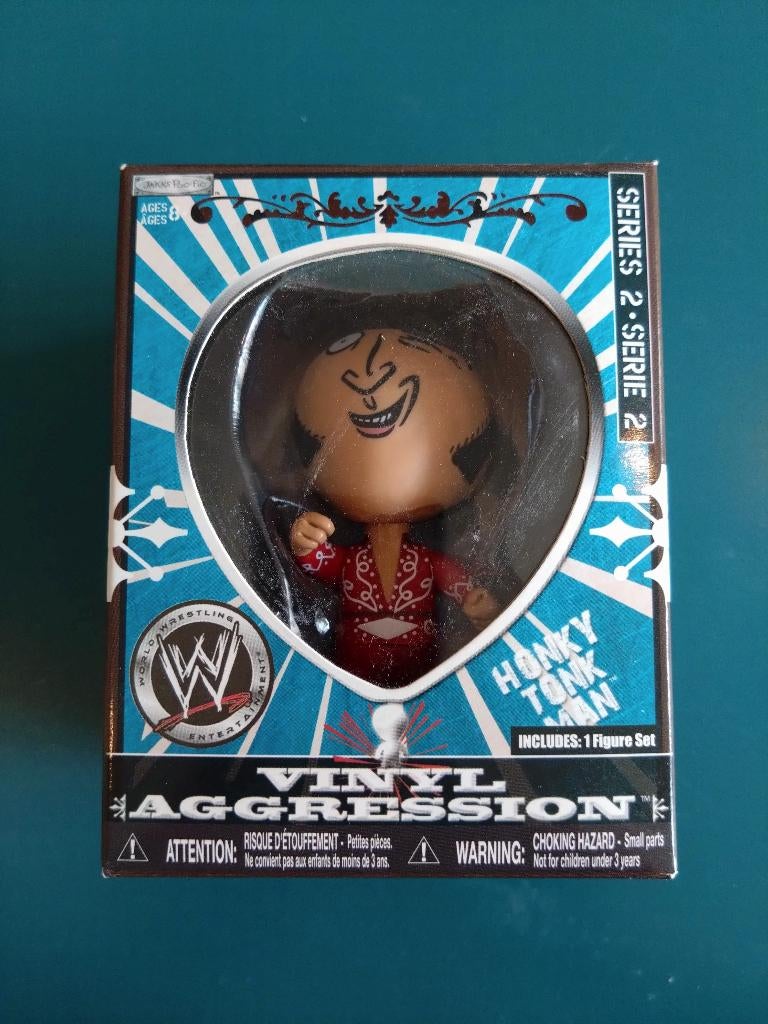 Classic WWE WWF Wrestling Jakks Vinyl figure Honkey Tonk Man, Ophalen, Nieuw