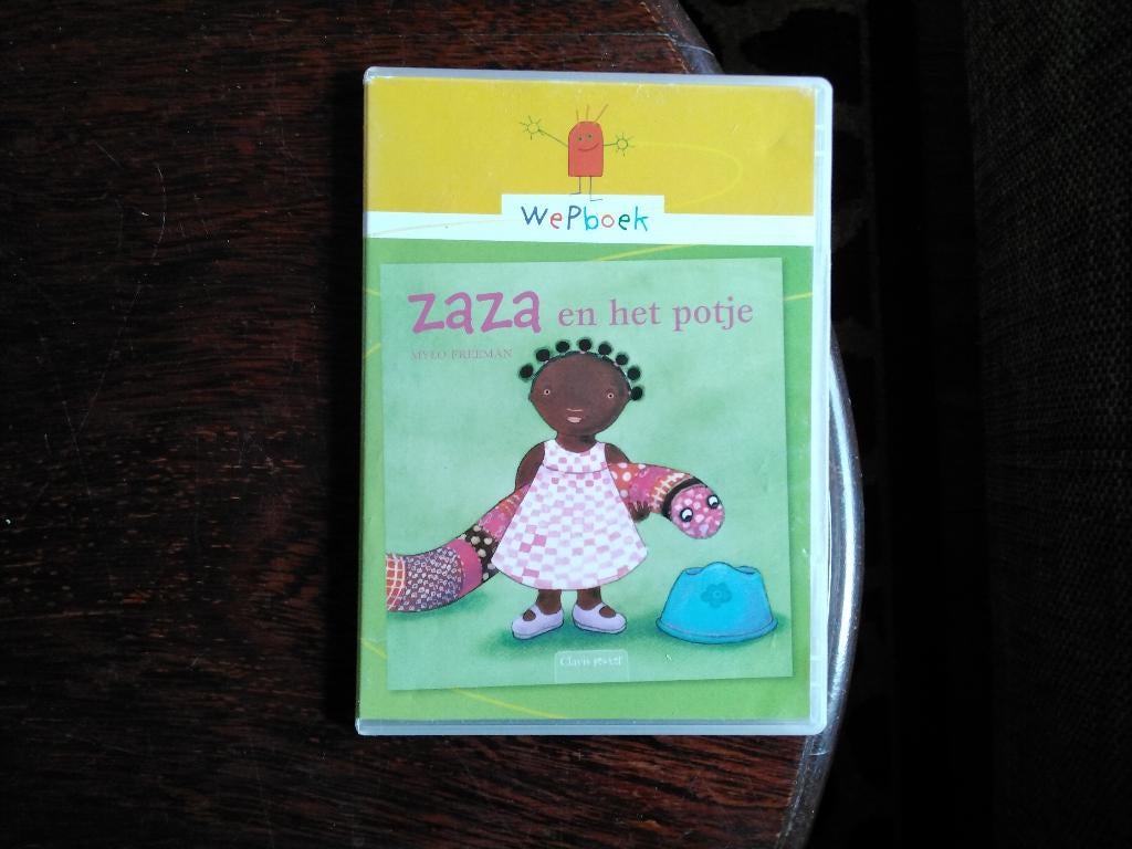 Wepboek zaza en het potje, origineel, Alle leeftijden, Ophalen of Verzenden, Zo goed als nieuw