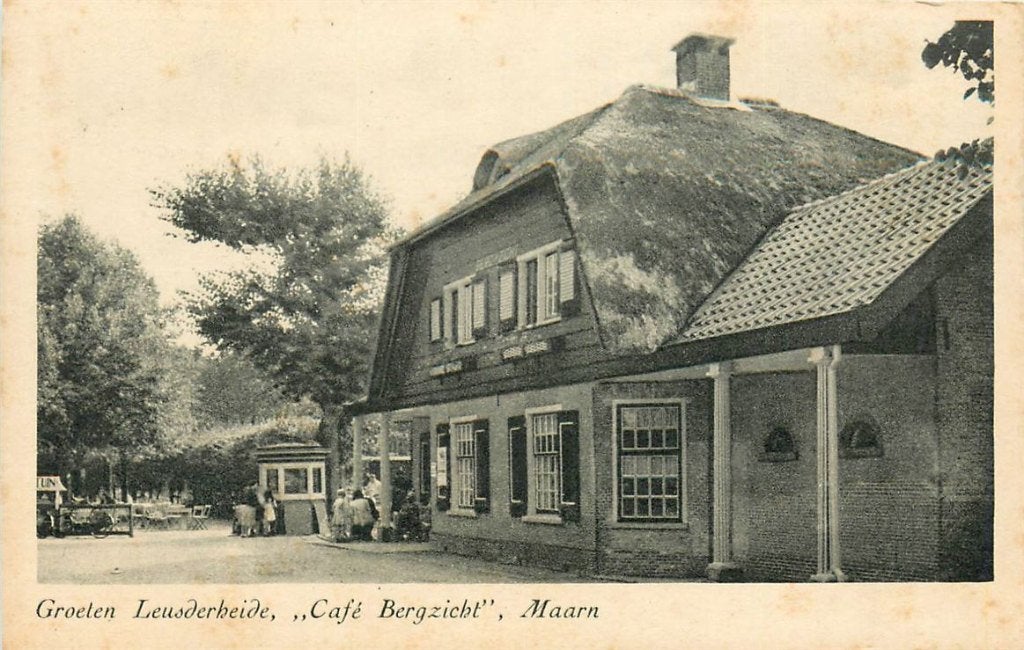 701-091-035 Maarn Leusderheide Cafe Bergzicht, Verzenden, Voor 1920, Utrecht