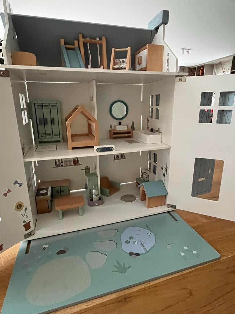 Little Dutch Houten Poppenhuis, Kinderen en Baby's, Speelgoed | Poppen, Ophalen