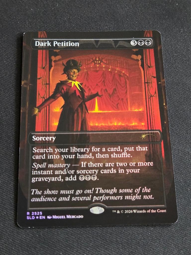 Dark Petition (foil), Hobby en Vrije tijd, Verzamelkaartspellen | Magic the Gathering, Ophalen of Verzenden, Zo goed als nieuw
