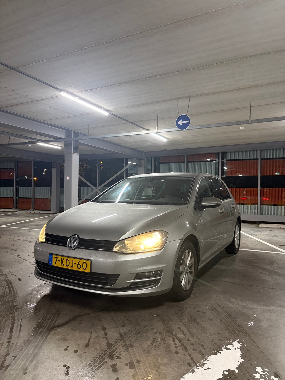 Volkswagen Golf 1.6 TDI 77KW 5D 2013 Grijs, Voorwielaandrijving, 4 cilinders, Bluetooth, Origineel Nederlands