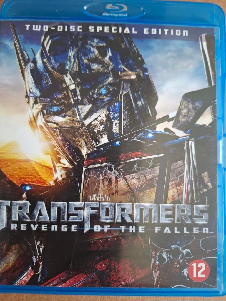 Transformers  bluray 2 discs, Ophalen of Verzenden, Zo goed als nieuw