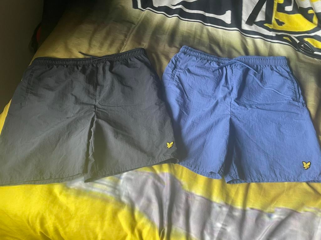 2 zwembroeken lyle en scott 14-15 jaar, Ophalen of Verzenden, Zo goed als nieuw, Blauw
