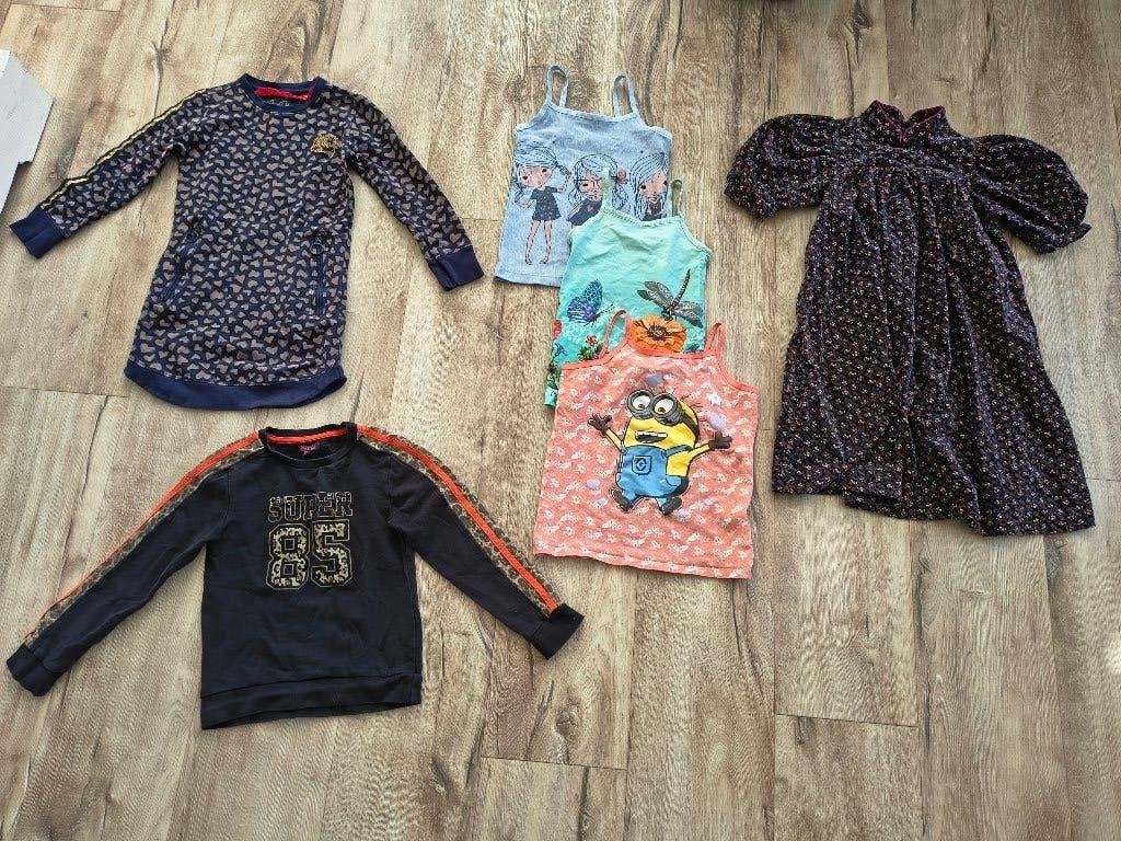 Prachtig pakket merkkleding, kledingpakket meiden 122/128., Kinderen en Baby's, Kinderkleding | Kinder-kledingpakketten, Zo goed als nieuw