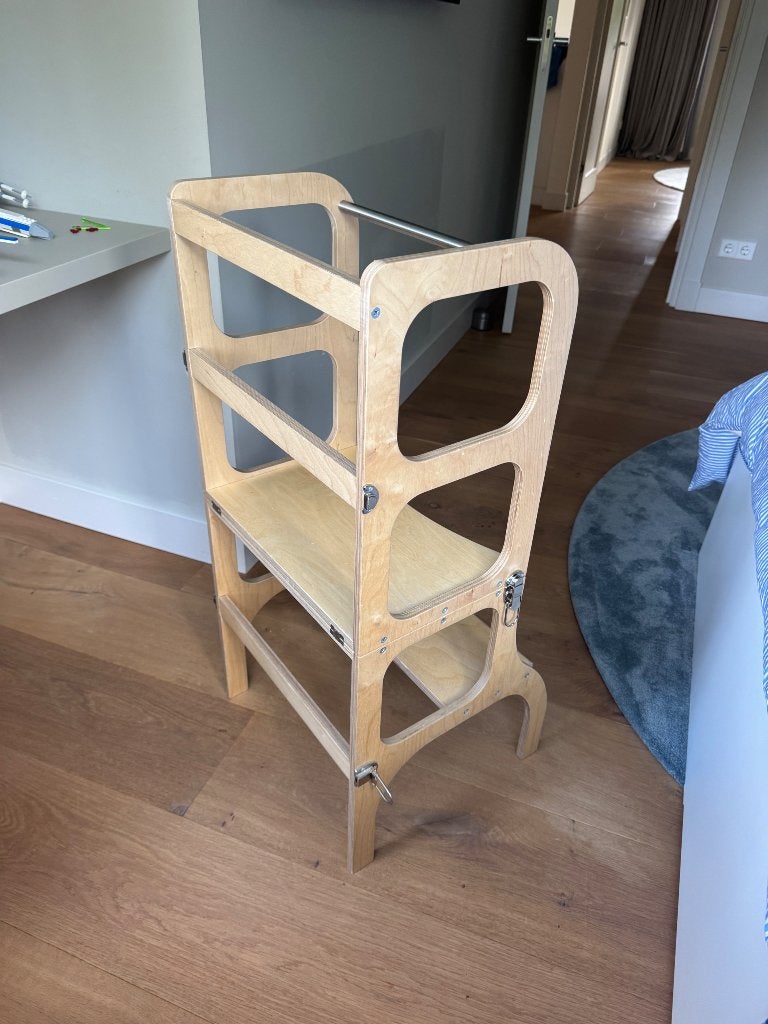 Houten leertoren van Ette tete, Ophalen, Zo goed als nieuw, Overige typen