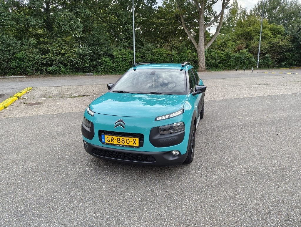 Citroën C4 Cactus 1.2 E-thp 110 2015 Blauw, Stof, 40 €/maand, 1199 cc, Origineel Nederlands