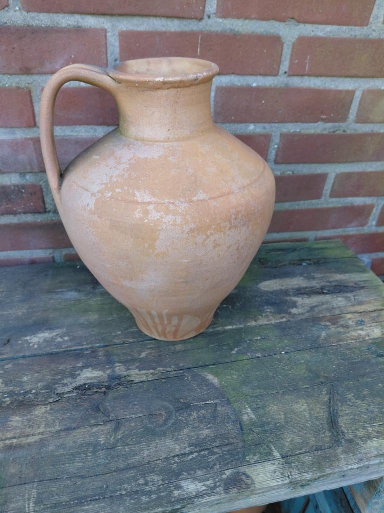 Terracotta kruik bloempot groot, Ophalen