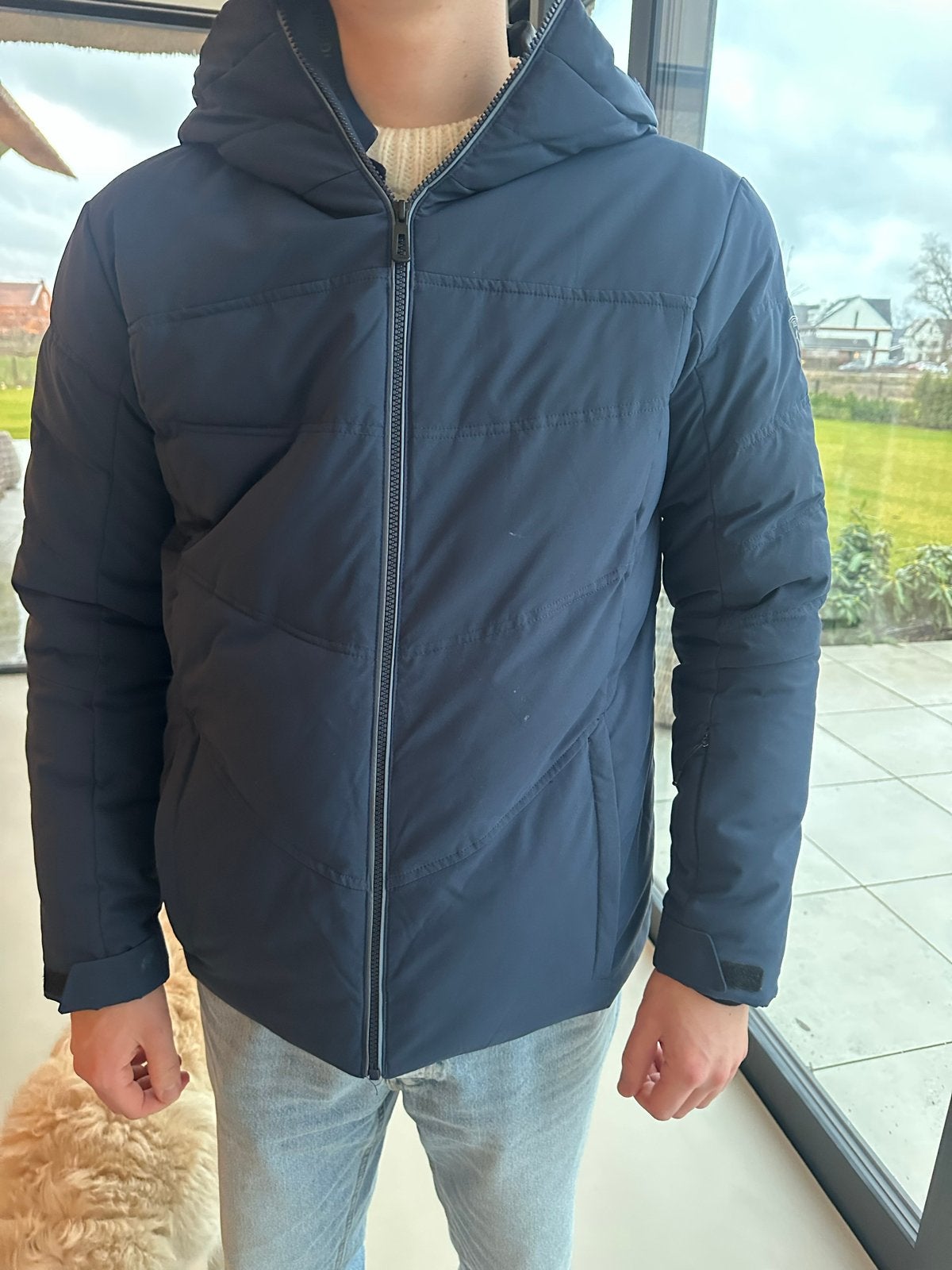 Rossignol heren ski-jas - Maat L, Ophalen of Verzenden, Zo goed als nieuw, Maat 52/54 (L), Blauw