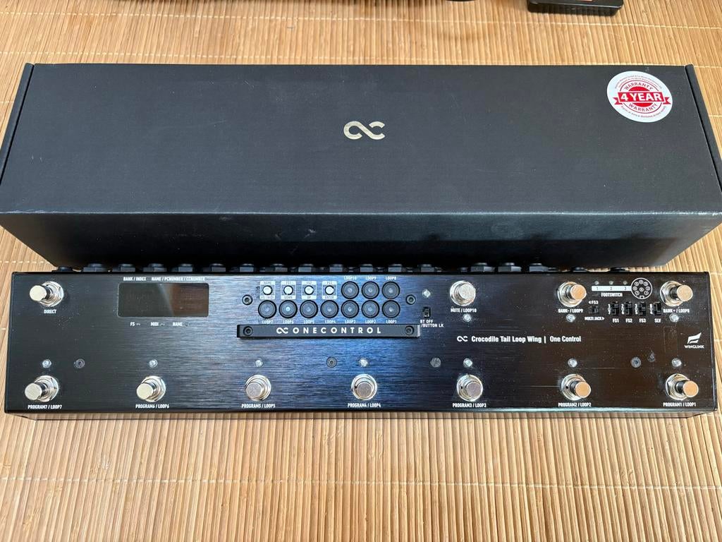 One Control Crocodile Tail Loop Wing OC10W - Multi-effect, Ophalen of Verzenden, Zo goed als nieuw, Multi-effect