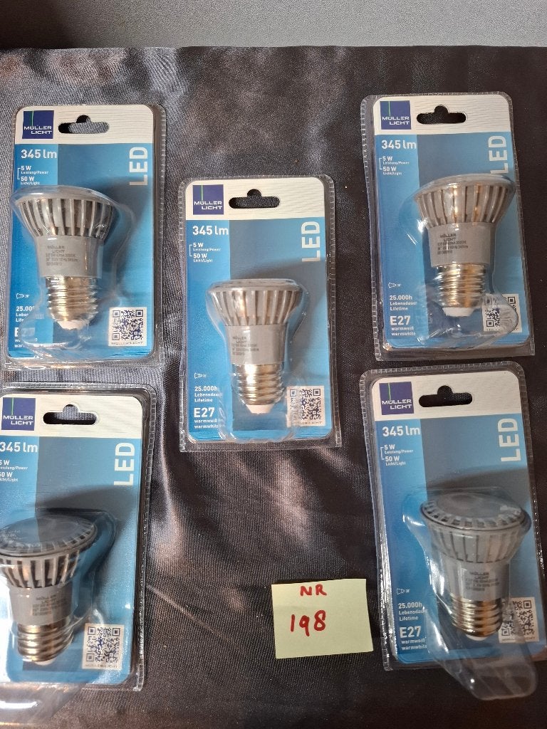 31 x ledlamp nieuw nr 198, Led-lamp, Nieuw, Overige merken, Neutraal wit