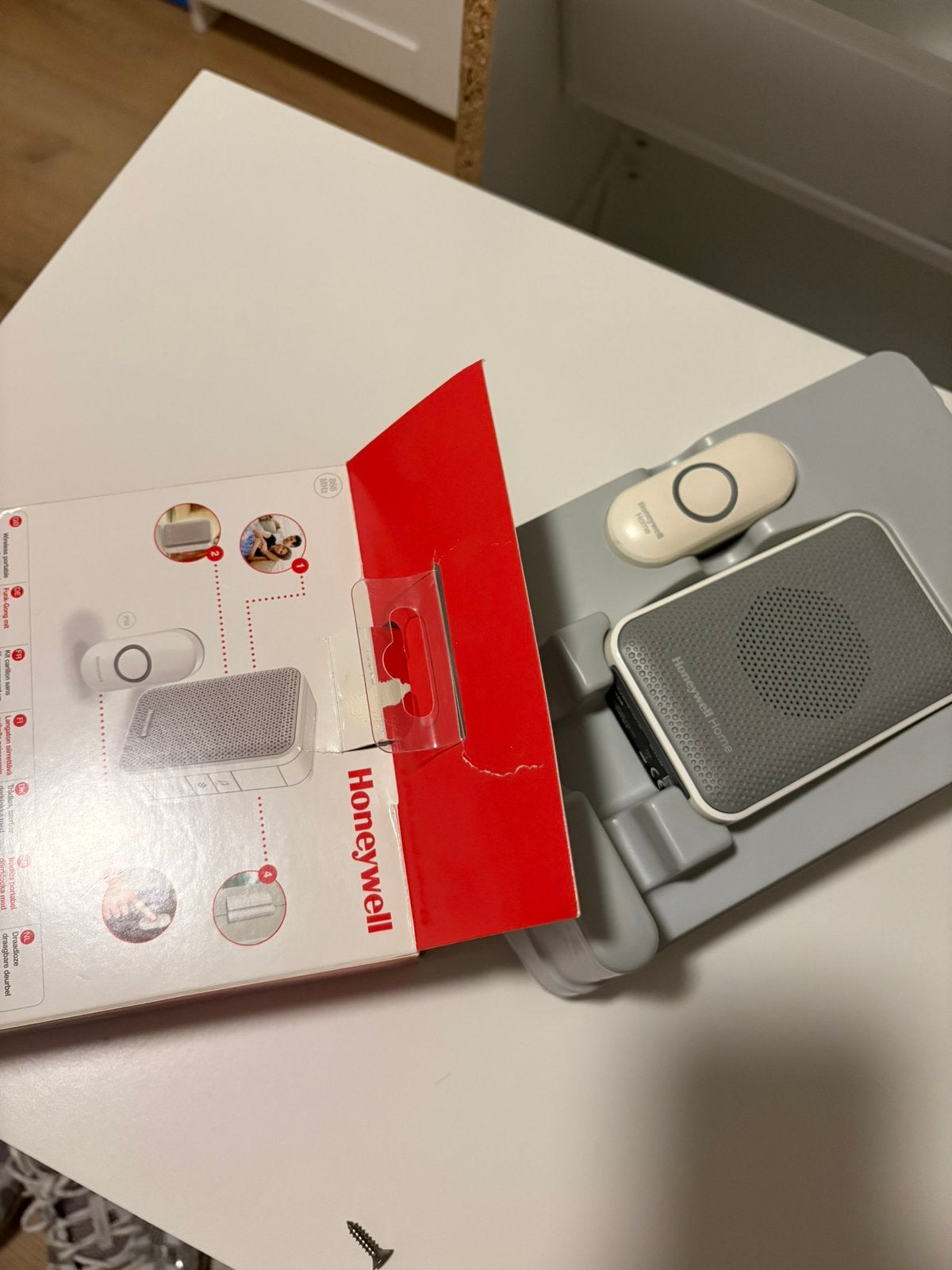 Honeywell series 3 draadloze deurbel, Huis en Inrichting, Ophalen of Verzenden, Zo goed als nieuw, Draadloos