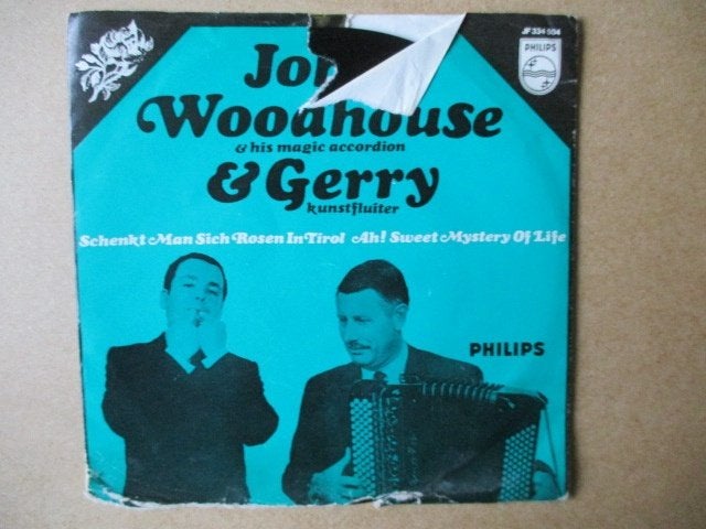 s5281 john woodhouse / gerry - schenkt man sich rosen in, Cd's en Dvd's, Ophalen, Gebruikt, 7 inch, Overige genres