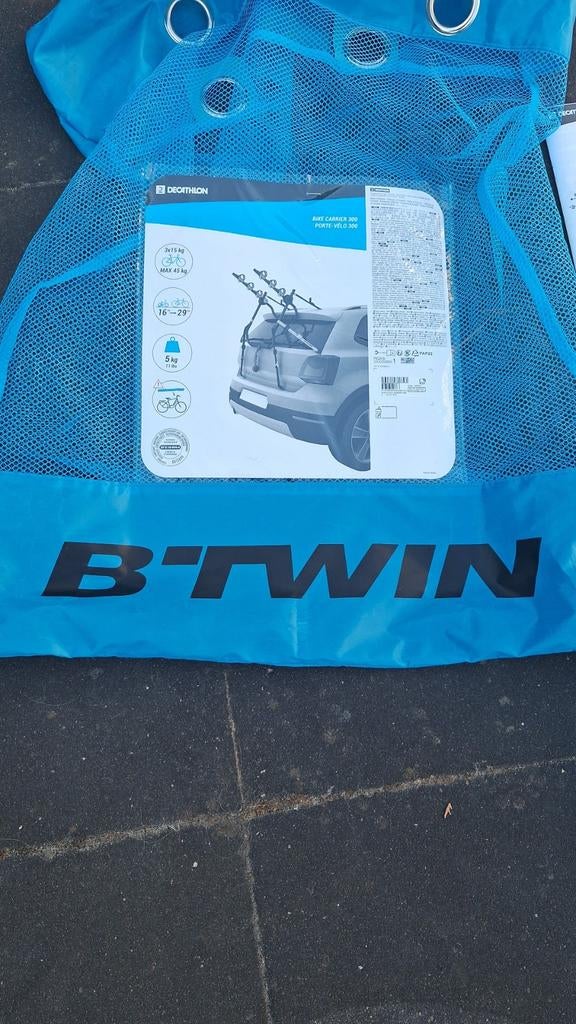 Decathlon fietsendrager voor 3 fietsen, Auto diversen, Fietsendragers, Ophalen of Verzenden