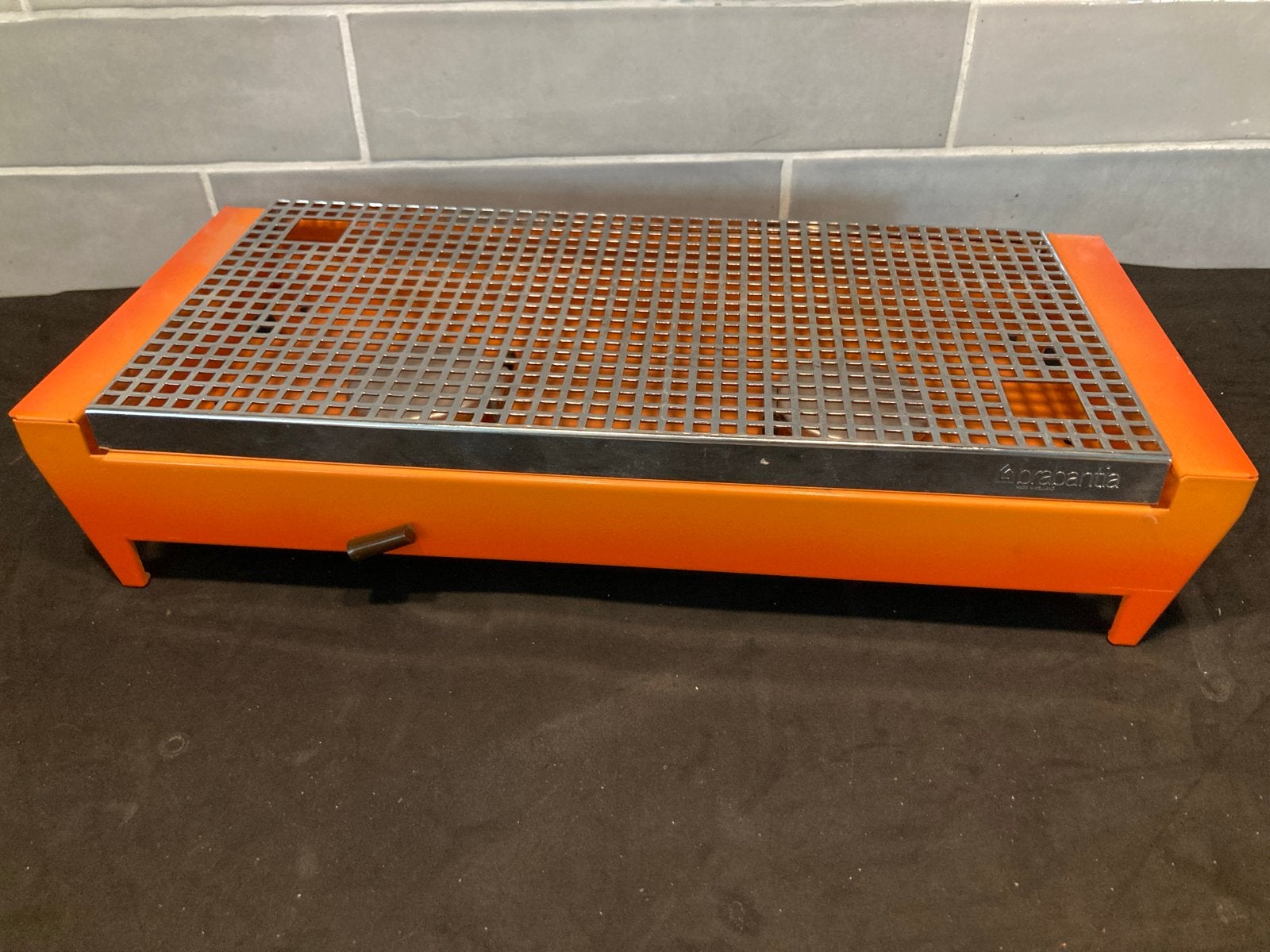 Vintage Brabantia Rechaud Oranje (220726), Ophalen of Verzenden, Metaal, Brabantia, Oranje