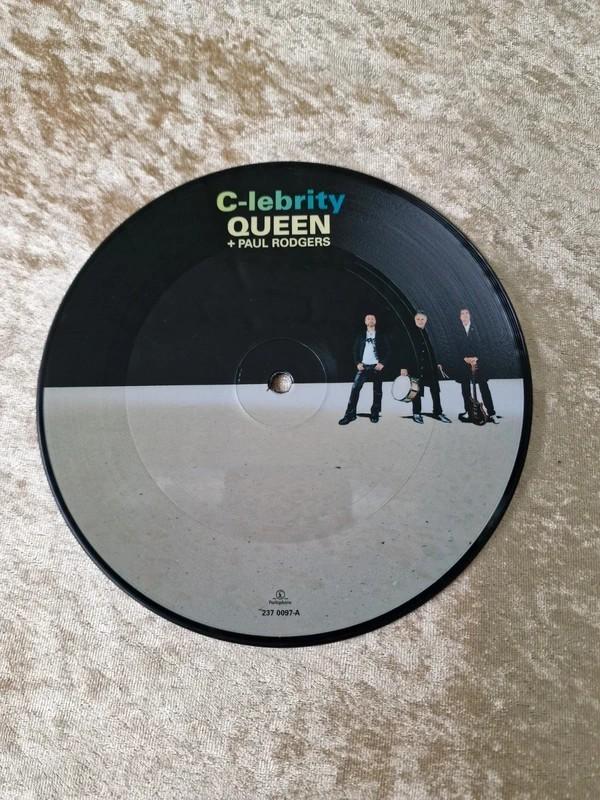 Queen + Paul Rodgers C-lebrity Picture Disc 7”, Ophalen of Verzenden, Zo goed als nieuw, Pop