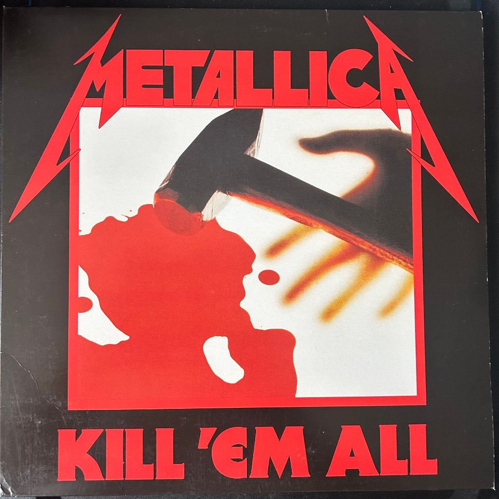 Metallica - Kill 'Em All, Cd's en Dvd's, Vinyl | Hardrock en Metal, Verzenden, Zo goed als nieuw