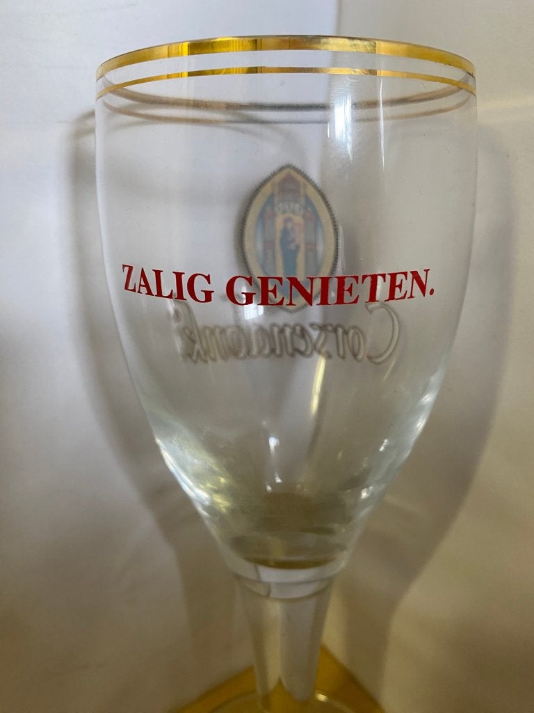 Corsendonk bierglas 25cl Belgisch abdijbier, Verzamelen, Ophalen of Verzenden, Zo goed als nieuw, Glas of Glazen, Overige merken