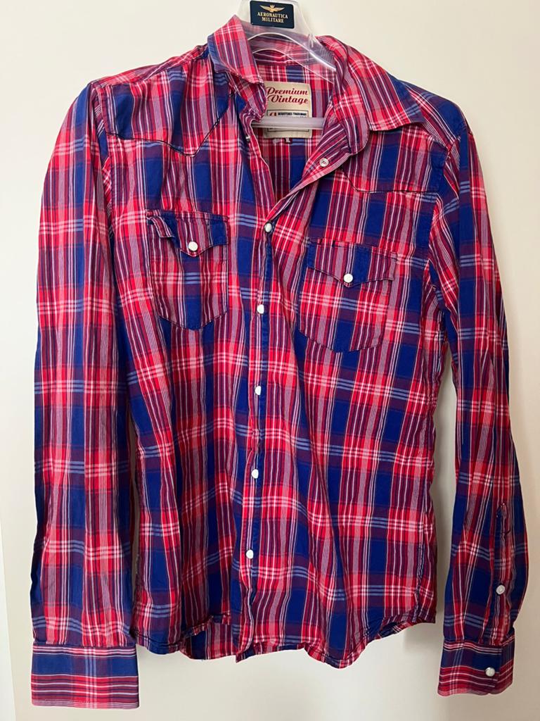 Jack & Jones mooi geruit overhemd/ maat xl, Verzenden, Nieuw, Rood, Halswijdte 43/44 (XL)
