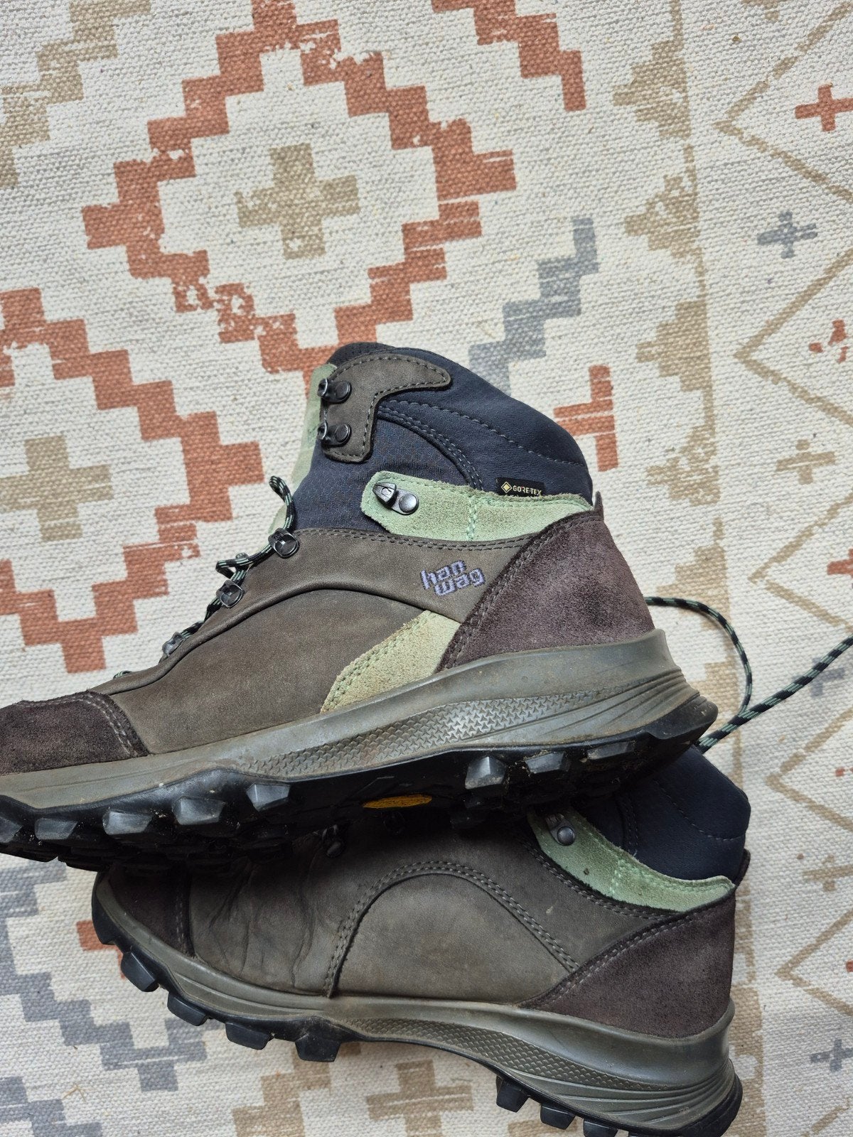 Hanwag Hallux maat 40,5 stof en leer, Ophalen of Verzenden, Gebruikt, Schoenen