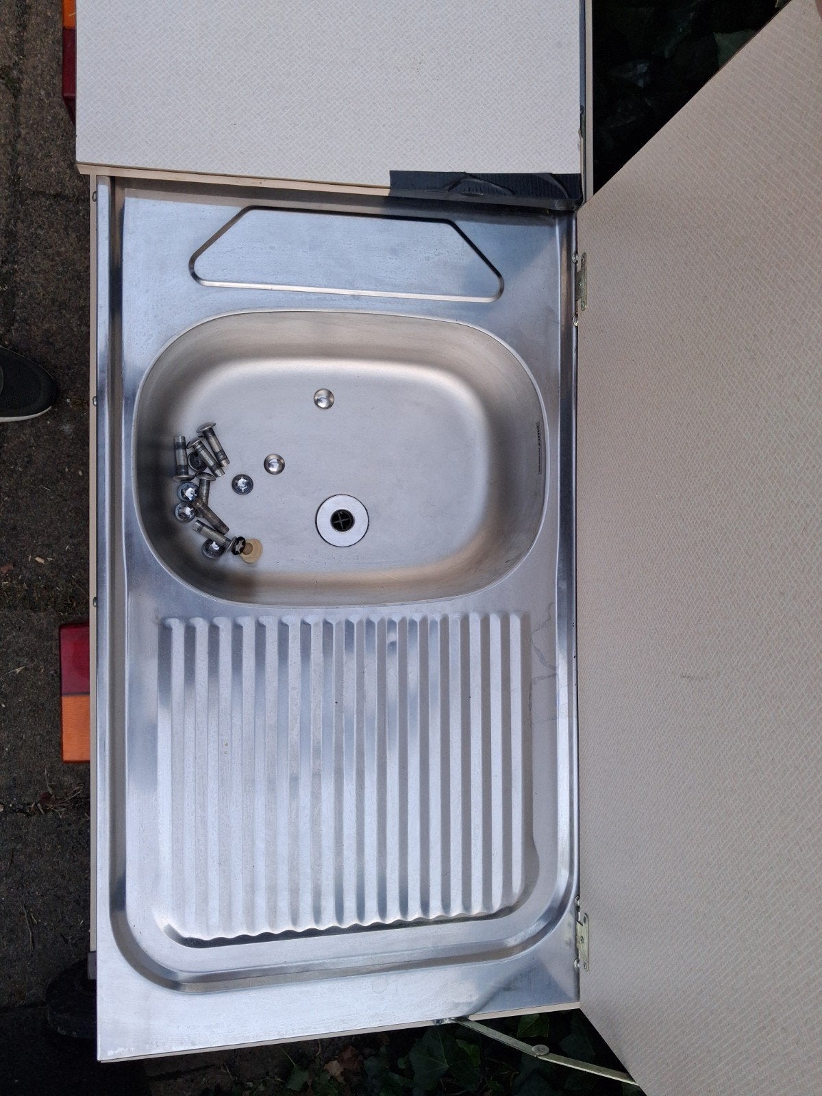 conway keuken voor vouwwagen, Ophalen