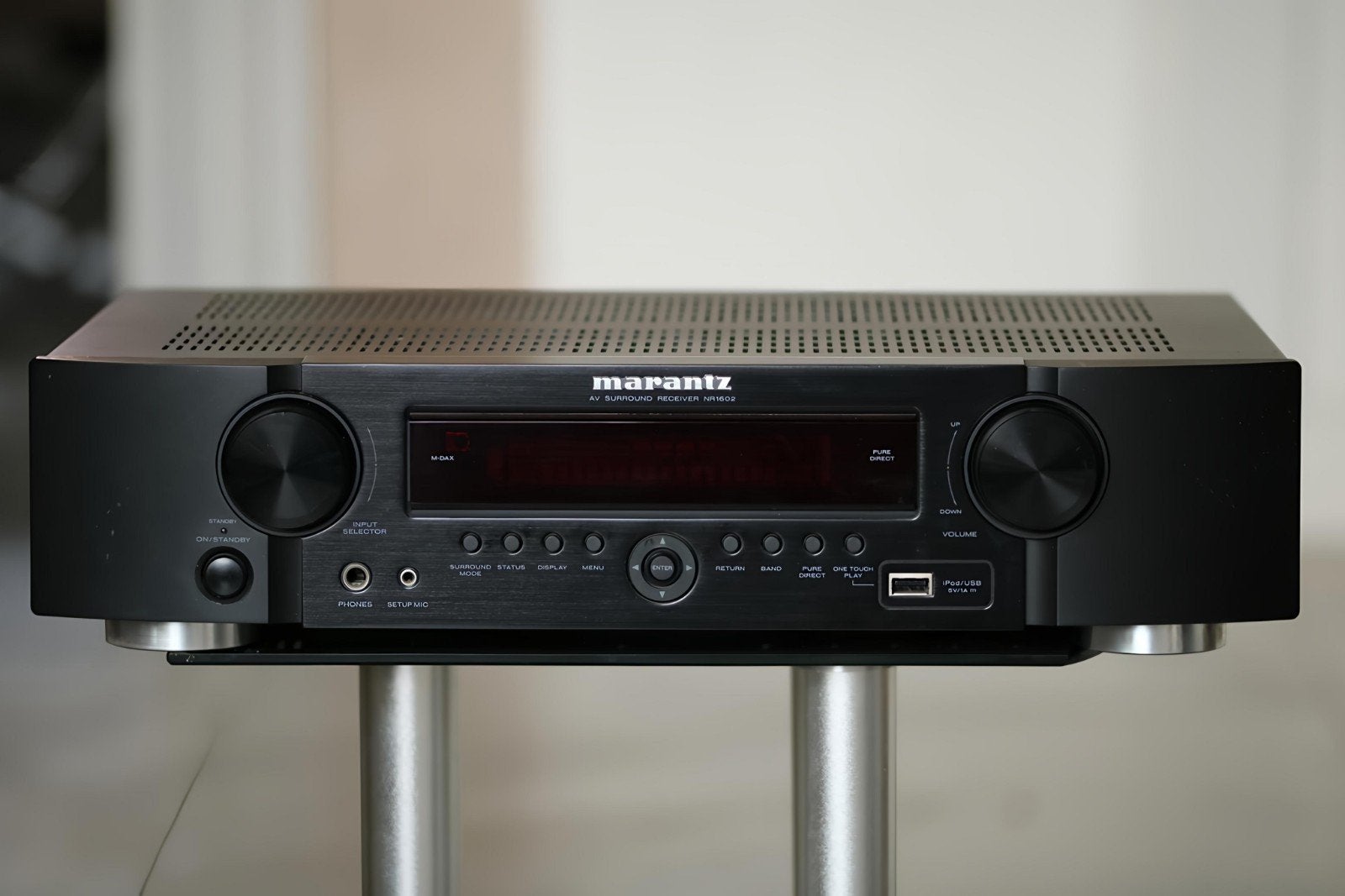 Marantz nr1602 slim line receiver 7.1ch, Ophalen of Verzenden, Zo goed als nieuw, Marantz