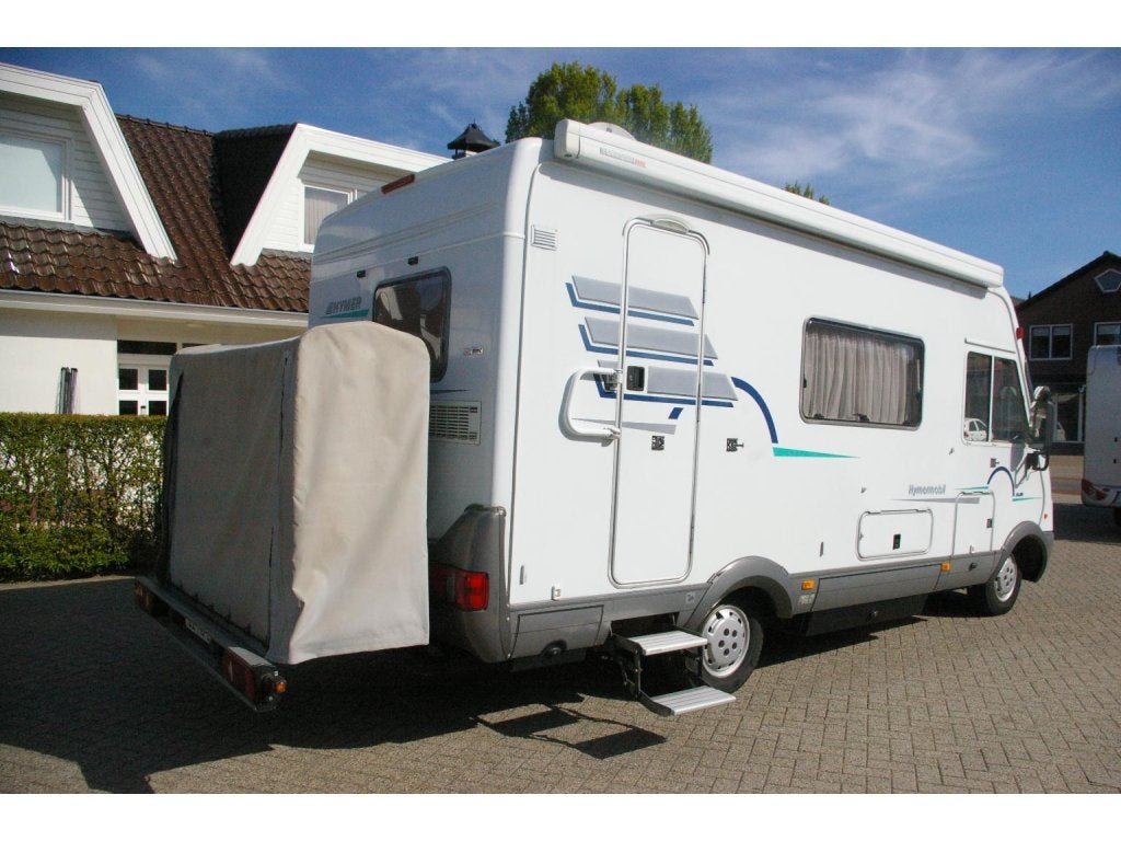 Hymer B klasse 544 L Zit, Langebank, Slecht 90600km., Caravans en Kamperen, Campers, Integraal, Reservewiel, 6 tot 7 meter, Bedrijf