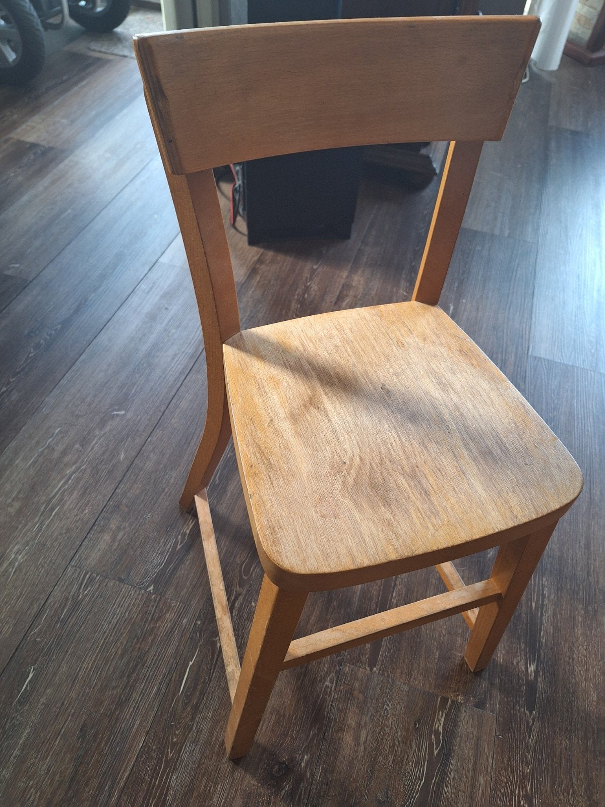 Houten peuterstoel - Gebruikt, Kinderen en Baby's, Ophalen, Gebruikt, Stoel(en)
