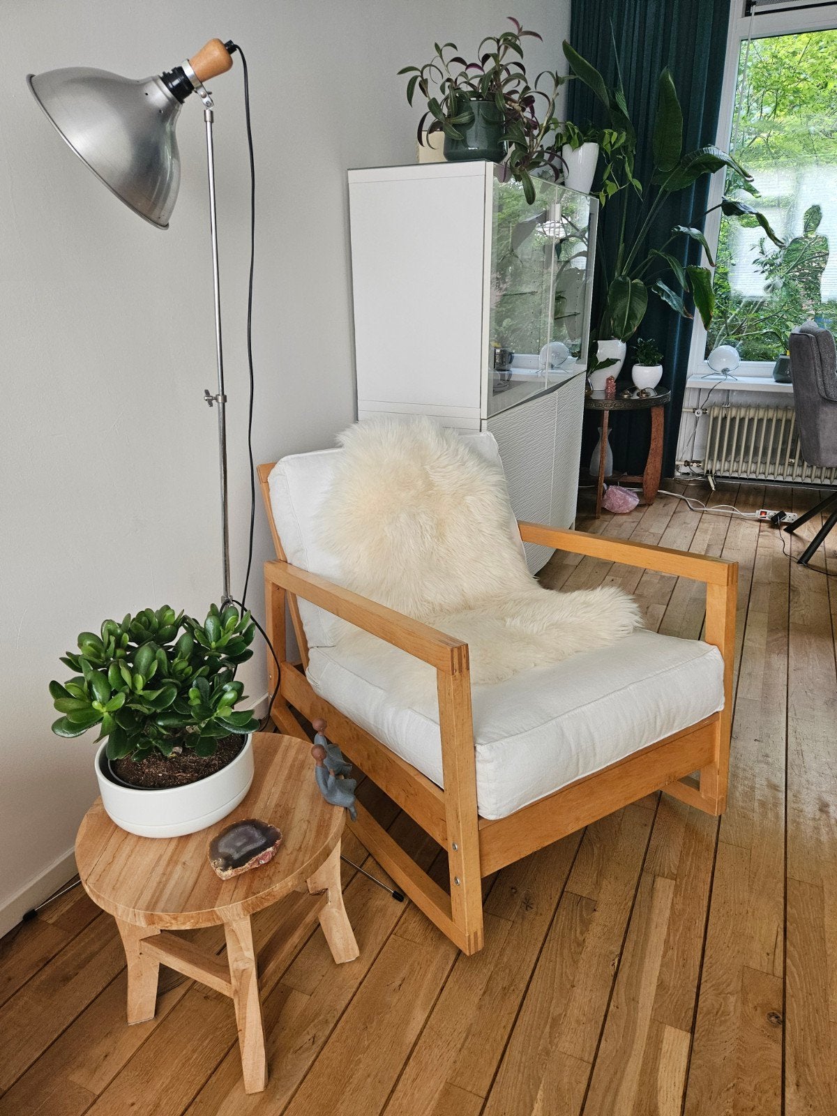 Schommelstoel fauteuil Lillberg Ikea, Ophalen, Gebruikt