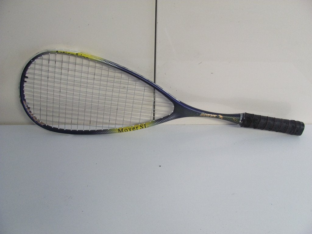 squashracket van Saxon the mover sl action line, Ophalen of Verzenden, Zo goed als nieuw, Racket