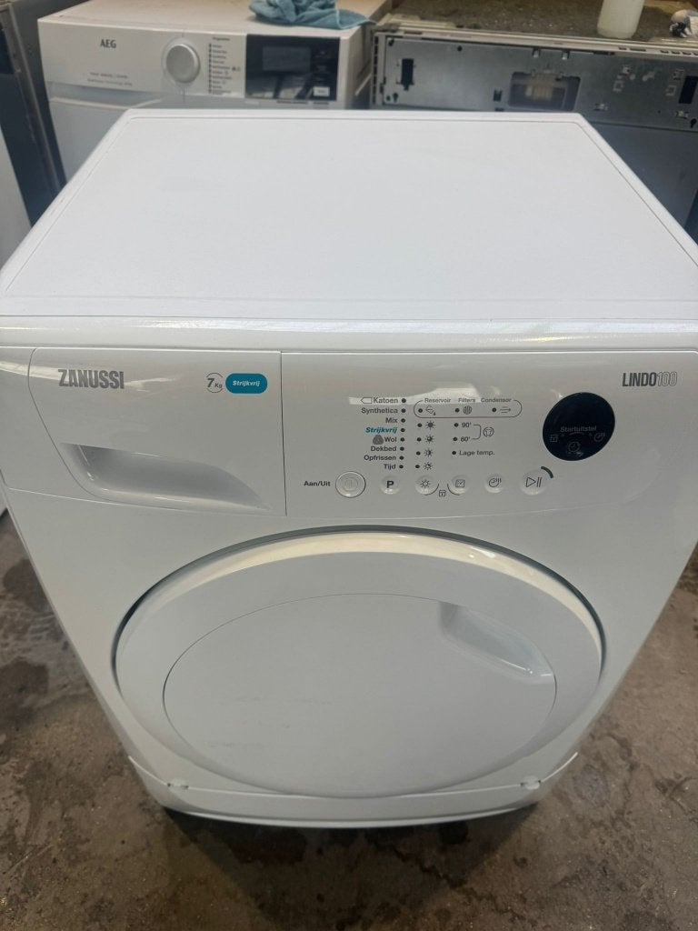 Zanussi Condensdroger schoon garantie bezorging, Witgoed en Apparatuur, Wasdrogers, 6 tot 8 kg, Minder dan 85 cm, Ophalen of Verzenden