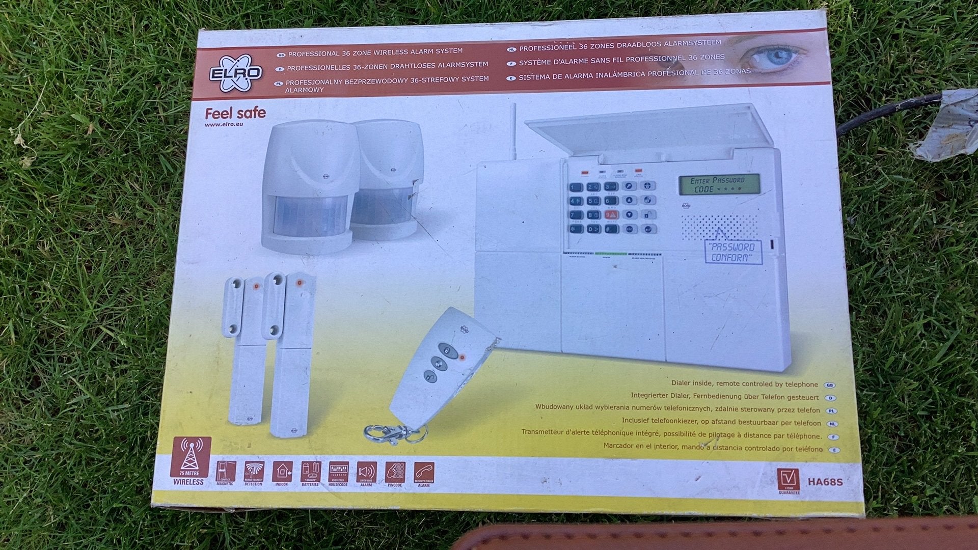 Alarmsysteem elro alarm systeem, Ophalen, Gebruikt, Compleet systeem, Beweging