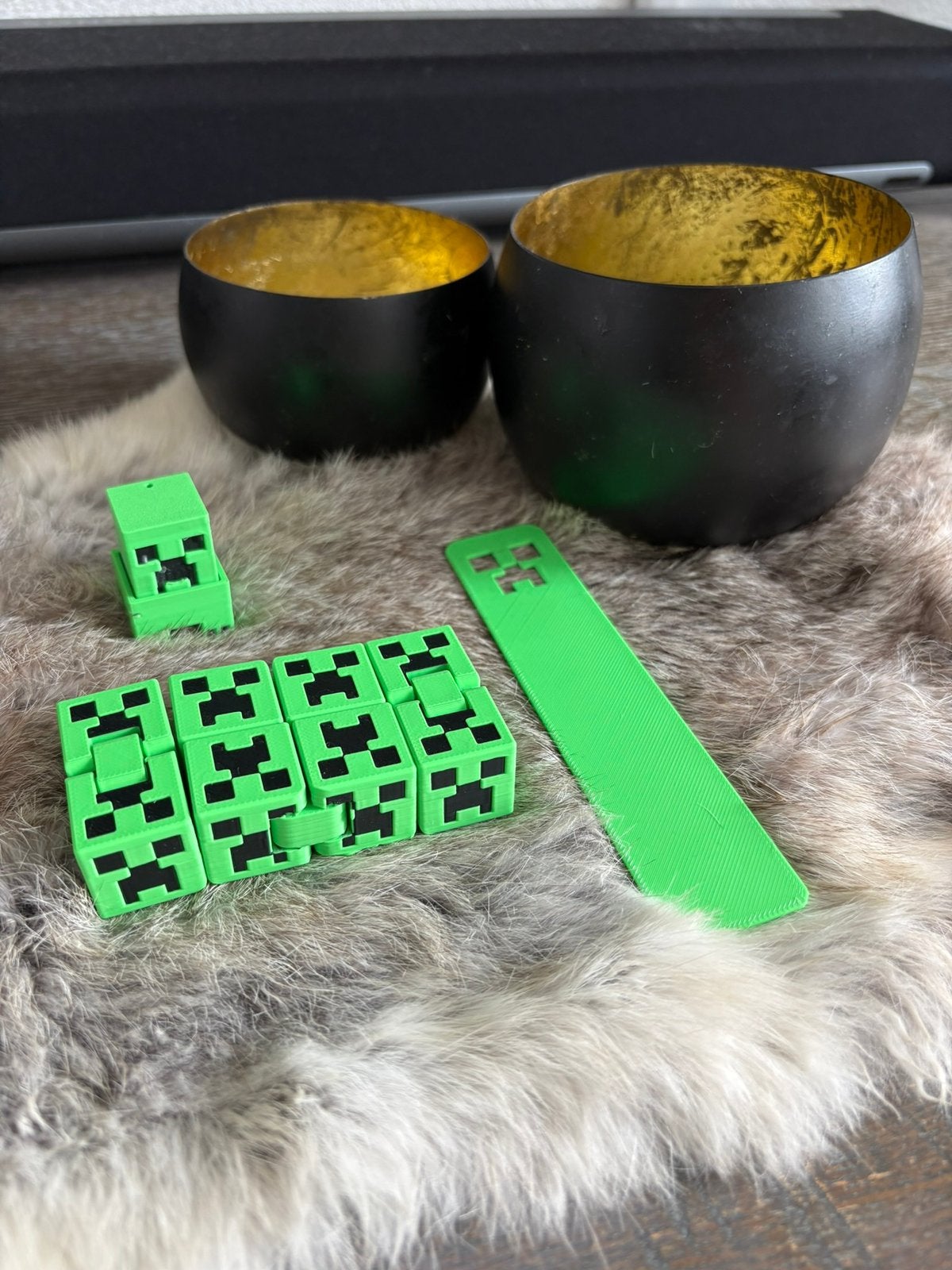 Minecraft fidget - clicker - boekenlegger, Ophalen of Verzenden, Nieuw