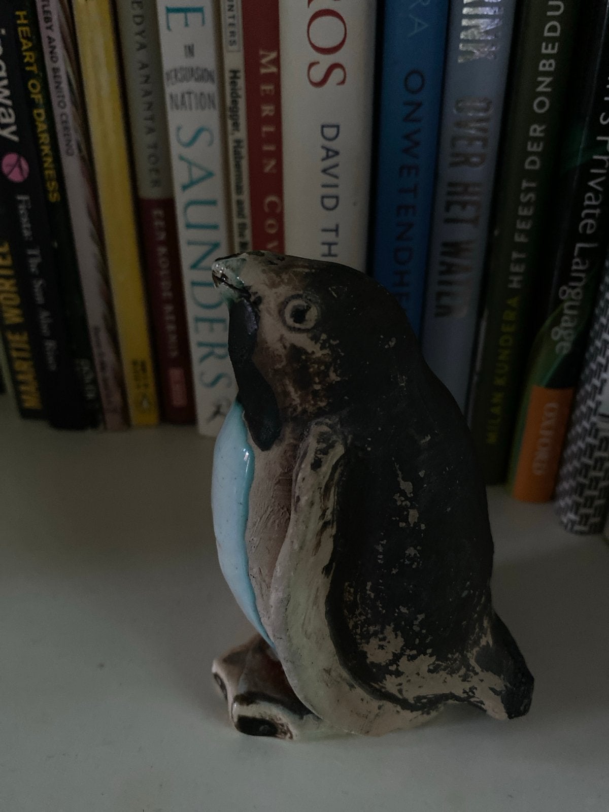Alfred Hengelmolen Pinguïn Beeldje - 10 cm, Ophalen of Verzenden, Gebruikt, Dier