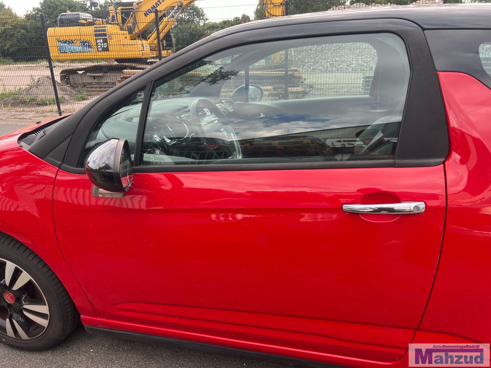 CITRO N DS3 rood KKN EXY Links deur portier 2010-2015, Gebruikt, Citroën, Ophalen of Verzenden, Taurusavenue 1
2132 LS  Hoofddorp, NL