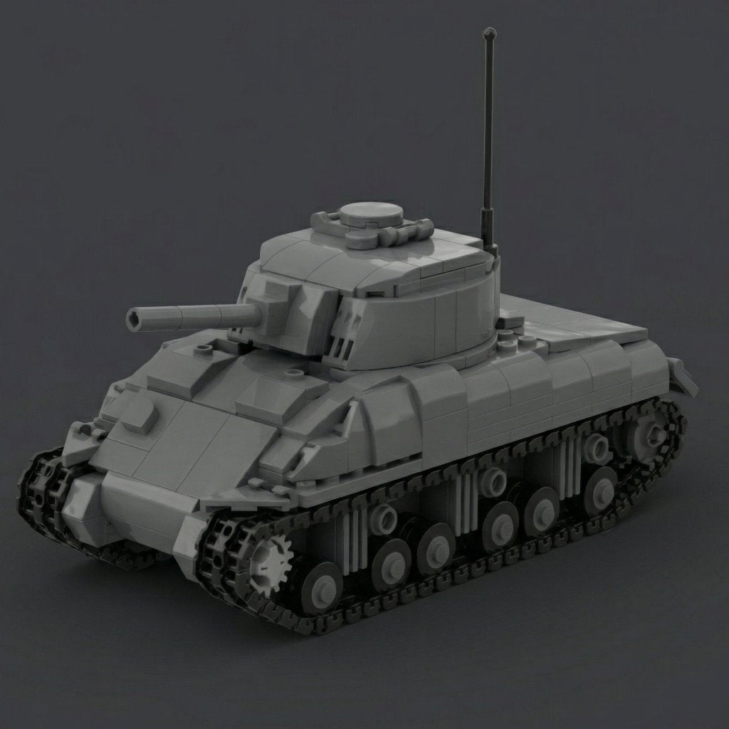 Lego M4A1 Sherman - MOC, MOC (eigen creatie), Overige thema's, Lego, Nieuw