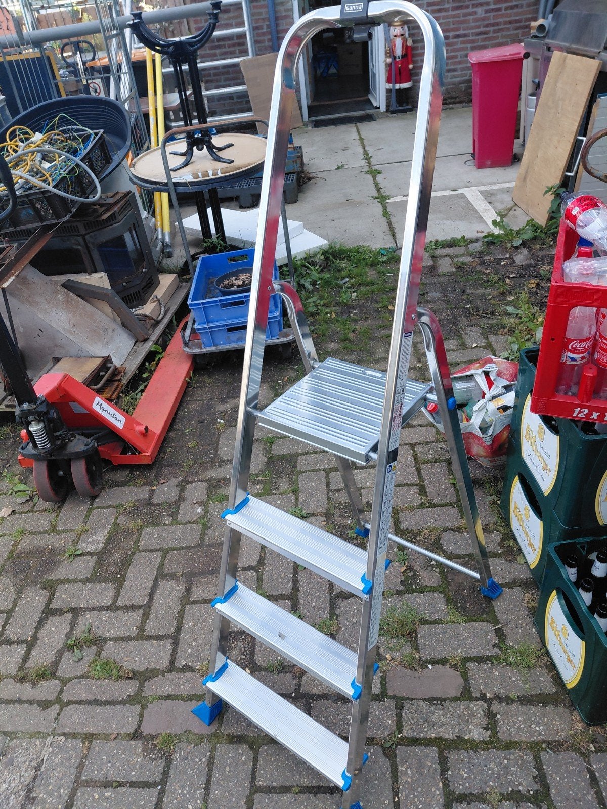 gama keuken trap 4 trayde in nieuwstaat, Ophalen, Zo goed als nieuw, Minder dan 2 meter