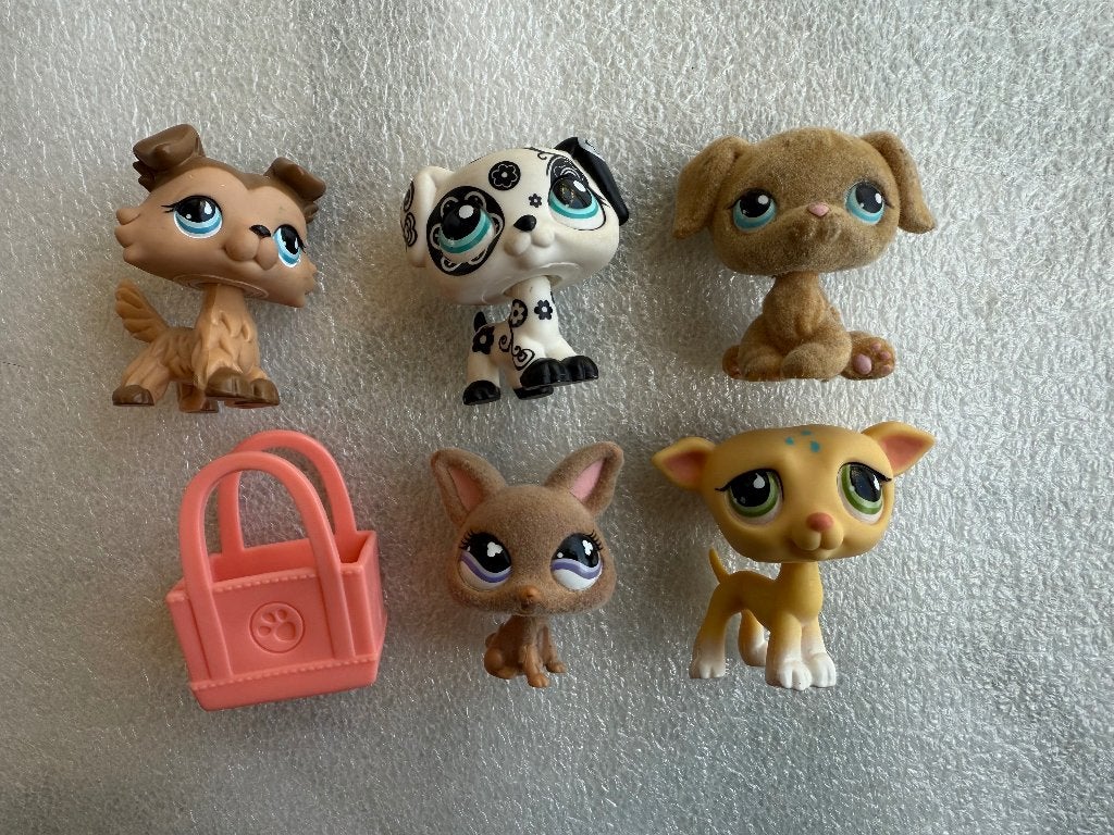Littlest Pet Shop hondjes met Main 5 Collie, Ophalen of Verzenden, Gebruikt